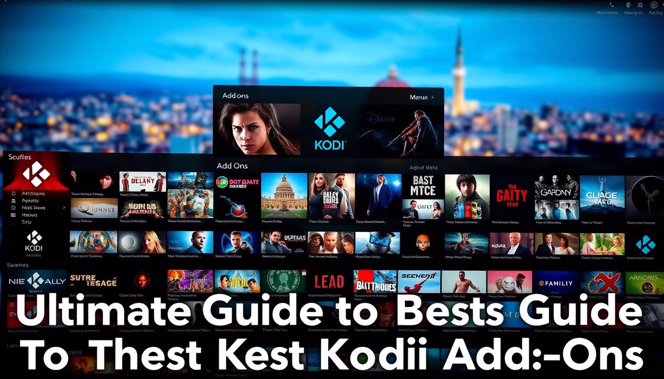 The best Kodi add-ons